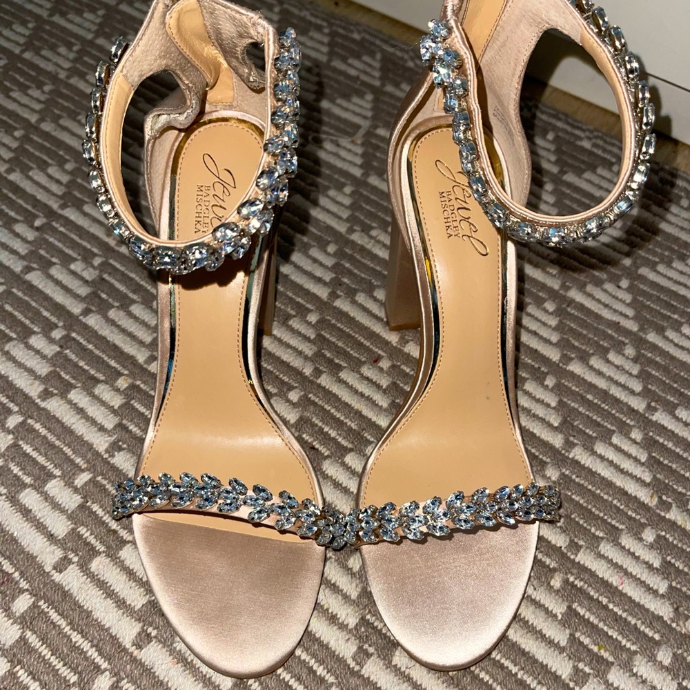 Jeweled heels